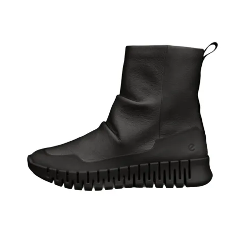 Ecco GRUUV Ботильоны Женские Черные