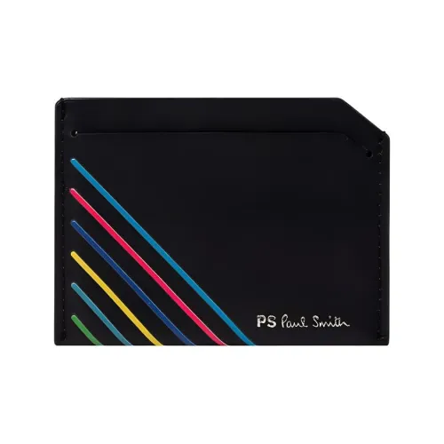 Paul Smith Коровья кожа Слот для карты Кошелек Мужской Черный