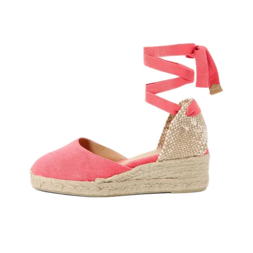 Castañer Carina Клиновидный каблук Высокие каблуки 5 см Женские Розовые