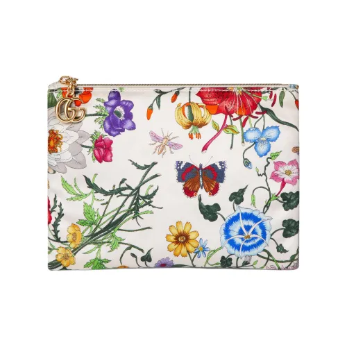 GUCCI GG Marmont Шелковый клатч Женский Многоцветный