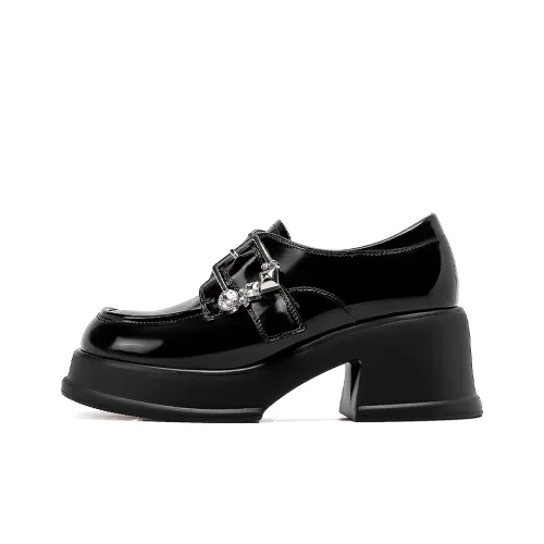 ELLE Грубый каблук Высокие каблуки 6 см Женские