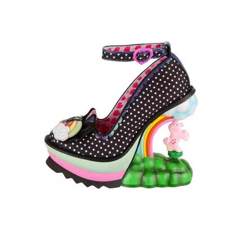 IRREGULAR CHOICE Пончо Нестандартный каблук Высокие каблуки 15 см Женские Черный