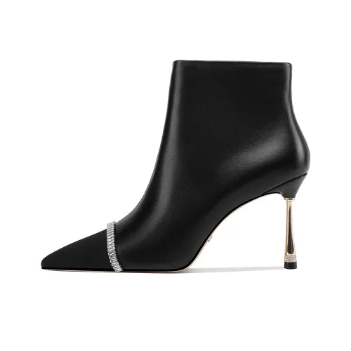 Shesrim Ботильоны 8,5 см Женские Черные