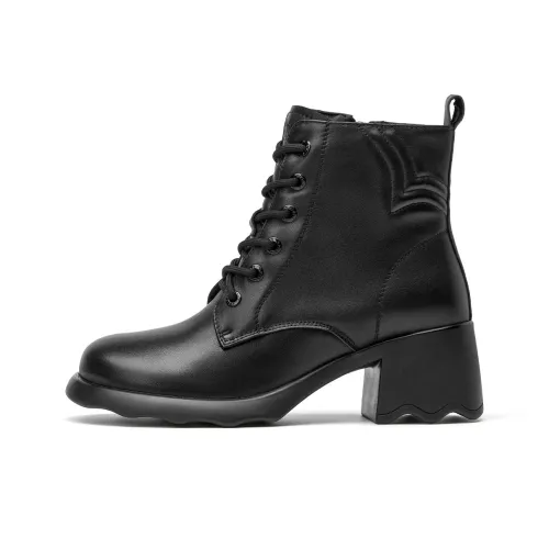 Spider King Short Martin Boot Women's Black