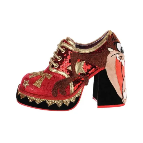 IRREGULAR CHOICE Ботильоны Красный черный Женские