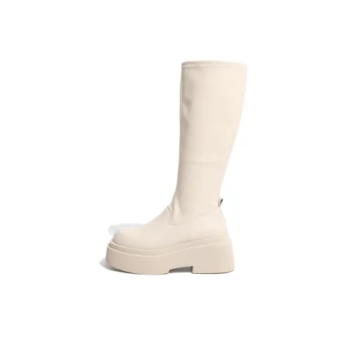 Moon Veil Женские сапоги до колена каблук 7 см