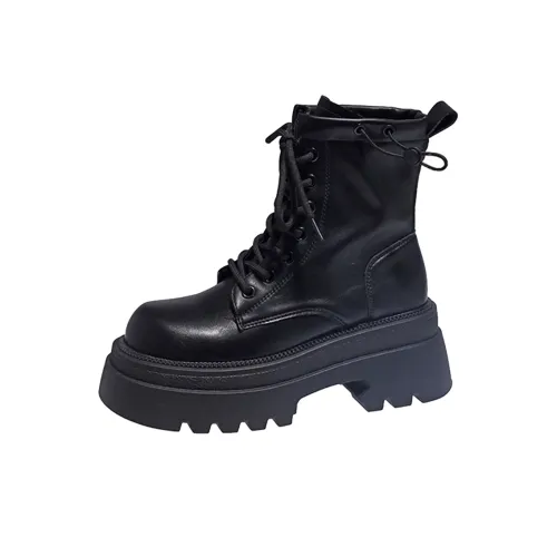 EEueeczs Короткий Мартин Ботинок 7CM Женские