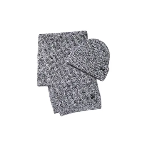 MICHAEL KORS Смесовая шерсть Вязаные шарфы Унисекс Черный Цвет Яичной скорлупы