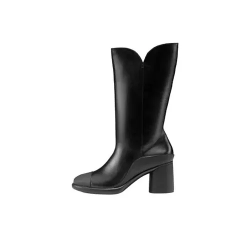 Ecco Женские высокие сапоги на щиколотку черные