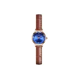 3A200 Sapphire Blue-Brown Belt (В комплекте: Premium Chanel-Style Подарочная Коробка + Сумка для покупок)