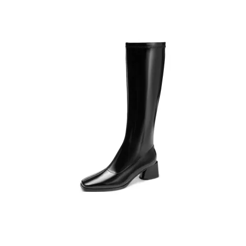 TOOMANYSHOES Женские высокие сапоги до колена