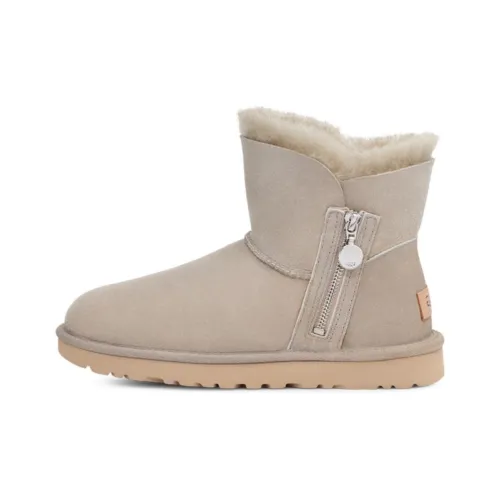 UGG Теплоизоляционный Резистентный Покрытие Короткие Снежные Ботинки Женские Коричневый