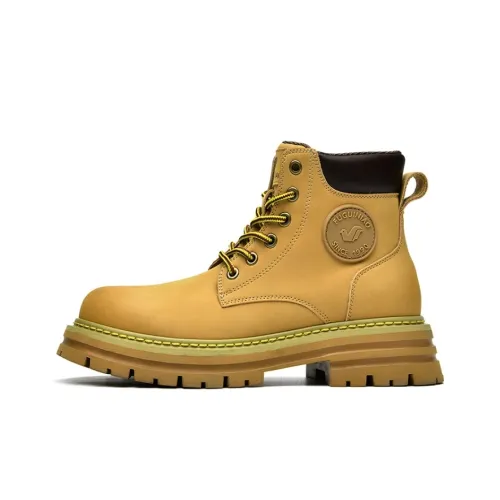 Rich Birds Короткий MID Голень Martin Boot Женские Желтый