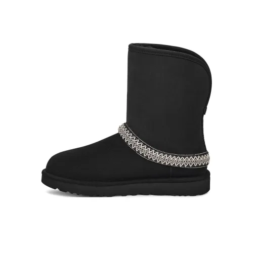 UGG Термостойкий Короткий Снегокат Женские Черные