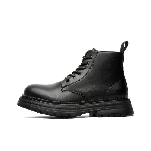 Cachiotti KAQIAODI Короткий Мартин Ботин Мужской Черный