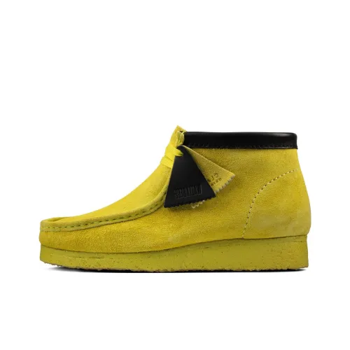 Clarks Wallabee Ботильоны Lime Мужские