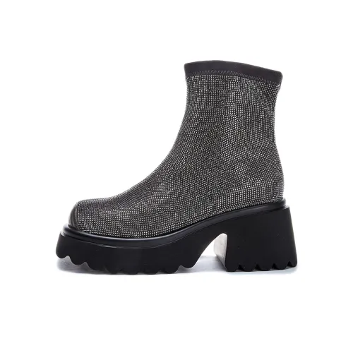 POOQ Ботильоны Женские