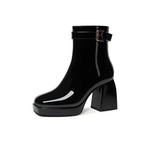 Lily Wei Ботильоны 9 см Женские Черные