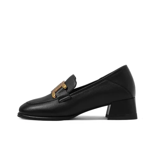 CAMEIDO Грубый каблук Высокие каблуки Женские Черный