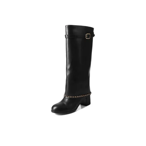 QUICHESHOES Женские высокие сапоги до колена
