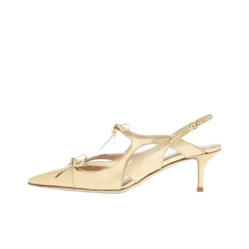 SCAROSSO Узкий каблук Высокие каблуки 6 см Женские Золотой