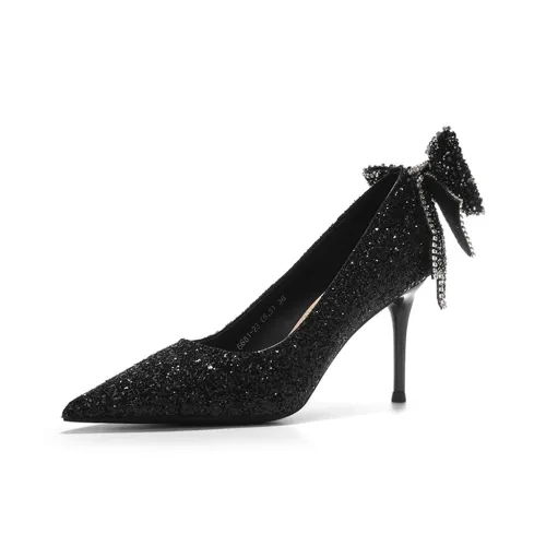 WEISHIBANGWEI Узкий каблук Высокие каблуки 6,5CM8,5CM Женские