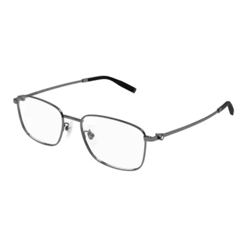 MONTBLANC Титан Квадратные Оправы для очков Унисекс Серый