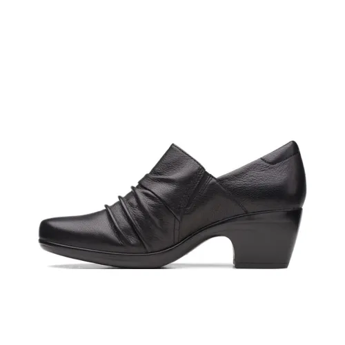 Clarks Высокие каблуки Черные Женские