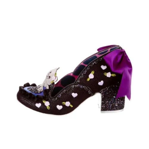 IRREGULAR CHOICE Грубый каблук Высокие каблуки 7,2 см Женские Коричневый