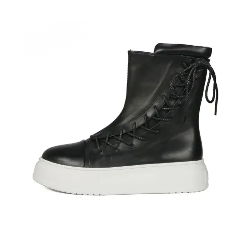 Thai Points Crew Martin Boot Платформа Мужской Черный