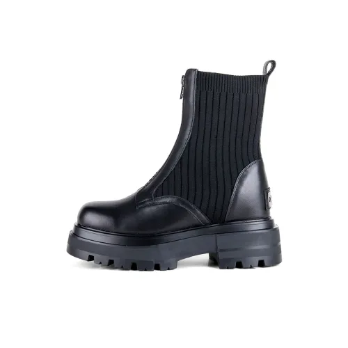 iiJin Скрытый клин 9 см Мартин Ботинки Женские