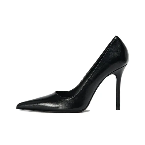 ZARA Высокие каблуки Черные Женские