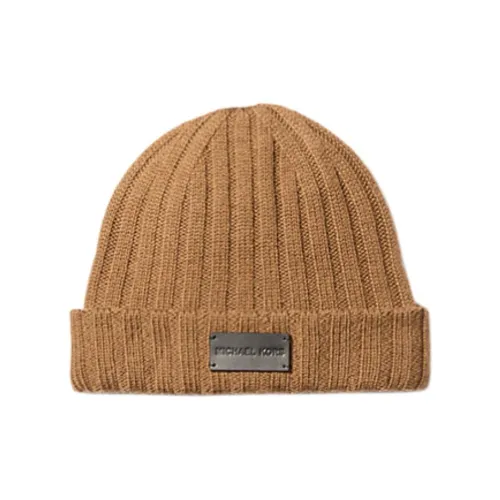 MICHAEL KORS Шерстенные шапки унисекс карамель