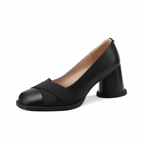 FMM Грубый каблук Высокие каблуки 6,5 см Женские