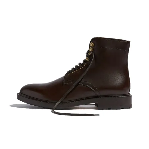 SCAROSSO Короткий ботинок Martin мужской темно-коричневый