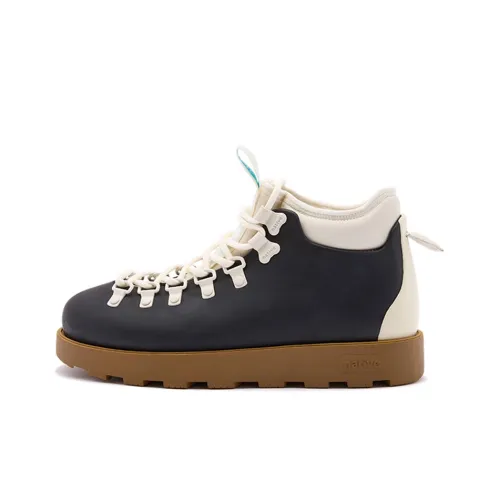 Native Shoes Fitzsimmons Мартинсы Черный | Белый | Оксфорд Синий Унисекс