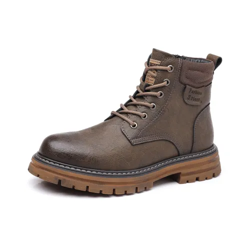 WEISHIBANGWEI Короткий ботинок Martin мужской цвет хаки