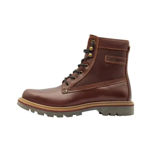 CAT Short Martin Boot 4CM Men's Brown