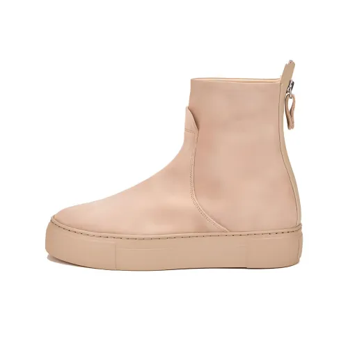 AGL Ботильоны 3 см Женские Светло-розовые