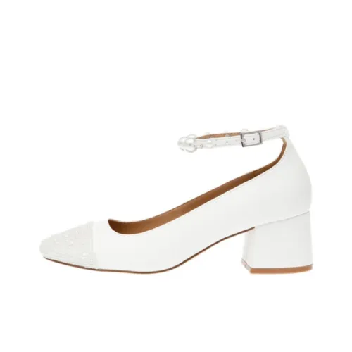 STEVE MADDEN Высокие каблуки Белый Женские