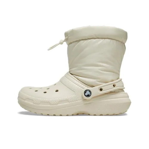 Crocs Classic Lined Сноубутсы Сливочный Унисекс