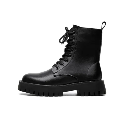 Lady's House Короткий Мартин Ботин Мужской Черный