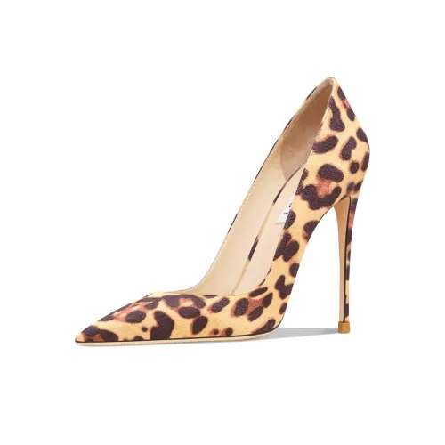 Suyymakk Высокие каблуки Женские Леопардовый принт