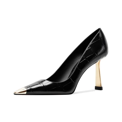 Shesrim Узкий каблук Женская обувь 8 см Женская