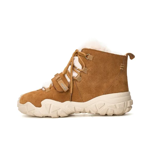 Joy Mario Термический Увеличивающий Высоту Противоскользящий Короткий MID Ботинки для снега Женские