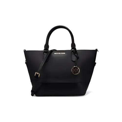 MICHAEL KORS MICHAEL KORS Handbag Collection Trista Коровья кожа Сумка Большая Женская Черная