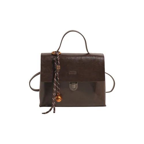 Single Warehouse ПУ (полиуретан) Сумка через плечо Рюкзак Обычный Женский Черный Кофейный Коричневый