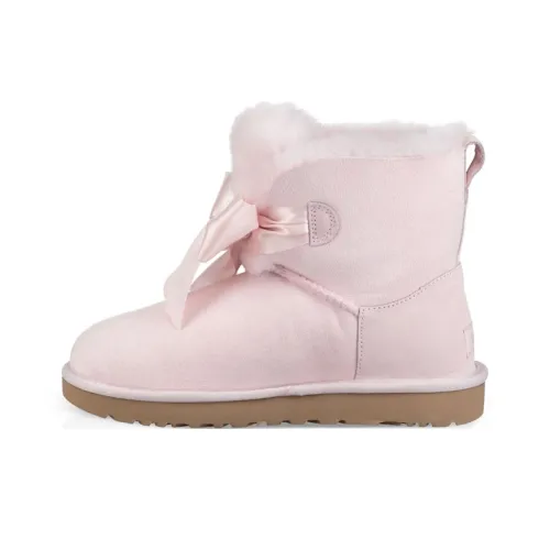 UGG Короткие Снежные Ботинки Женские Розовые