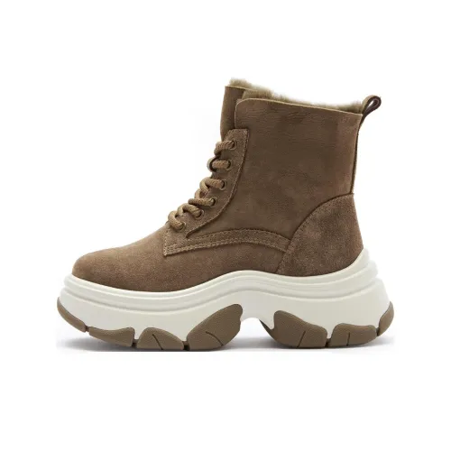 Staccato Короткие Сноубутсы Женские Темно-Коричневые