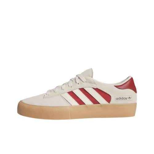 Adidas Originals Matchbreak Super Slip-Resistant Abrasion-Resistant Low Top Skateboard Shoes Unisex Beige Red Adidas Originals Matchbreak Super Slip-Resistant Abrasion-Resistant Низкие Кроссовки для Скейтбординга Унисекс Бежевый Красный